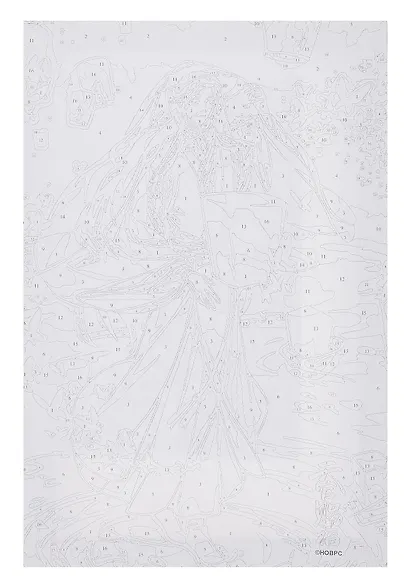 Картина по номерам "Благословение небожителей. Се Лянь и фонарь негасимого света" - фото 3