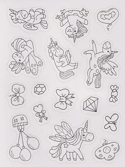 Раскраска-стикербук. Для девочек - фото 2