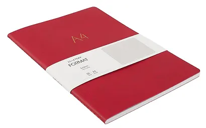 Книга для записей А4 60л "Format. No 4" иск.кожа, интеграл.переплет, тиснение фольгой - фото 2