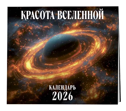 Красота Вселенной. Календарь настенный на 2026 год (300х300 мм) - фото 2