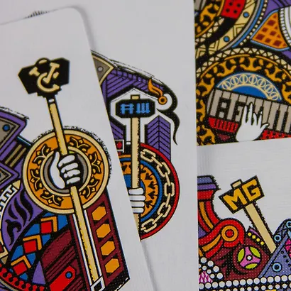 Колода игральных карт "Hi-Fi Synthpop" - фото 6