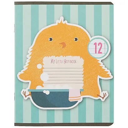 Тетрадь в линейку Academy Style, "Большие зверьки", 12 листов, в ассортименте - фото 6