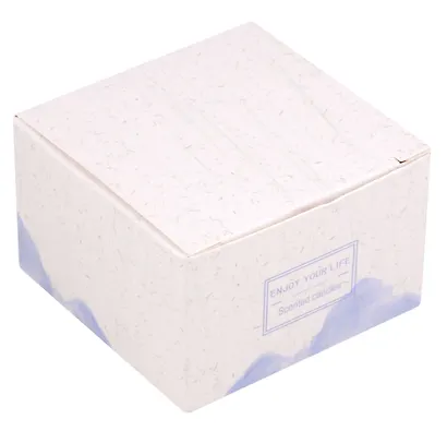 Свеча ароматическая с деревянным фитилем Мрамор (5,5х4,5) - фото 2