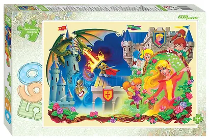 Пазл Спящая красавица (Любимые сказки) Step puzzle 560 эл. 78101 - фото 1