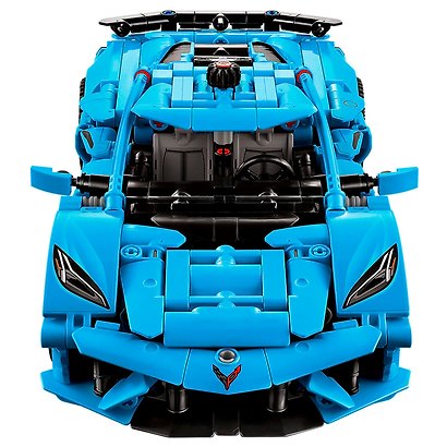 LEGO Technic: Шевроле Корвет Стингрей синий, 732 детали (42217) - фото 7