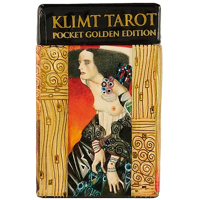 Таро Аввалон, Мини Таро Золотое Климта (7 яз.) (коробка) (sp02) - фото 2