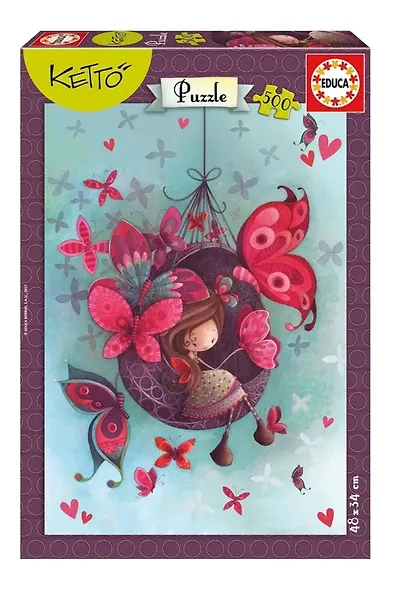 Пазл Educa 500 эл. 48*34см.. Фанни, Кетто - фото 1