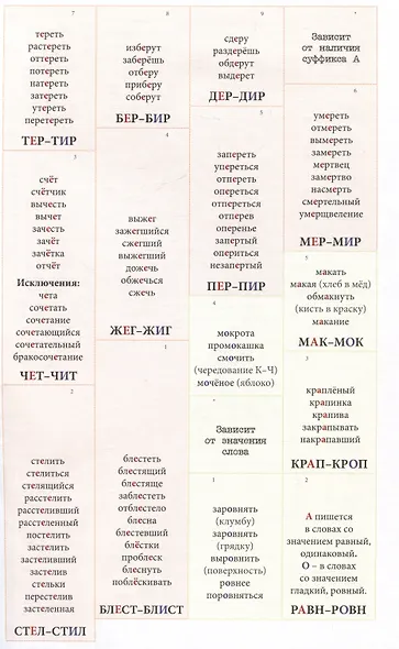 Корни с чередующимися гласными. Книга своими руками. 4-6 классы - фото 4