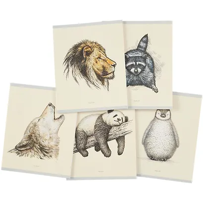 Тетрадь в клетку Listoff, "В мире животных", 48 листов, в ассортименте - фото 7