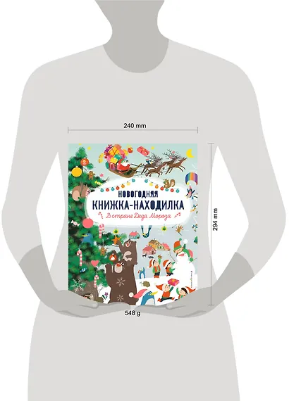 В стране Деда Мороза. Новогодняя книжка-находилка - фото 3