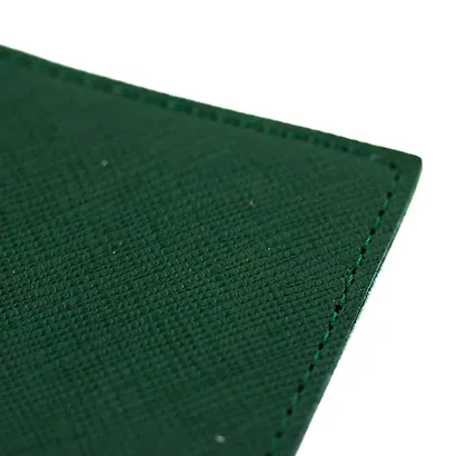 Ежедневник недат. А5 152л "Today. Зеленый" , интегр.переплет, иск.кожа, евроспираль, карман, петля д/ручки, тонир.блок, ляссе, инд.уп - фото 8