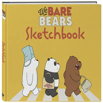 Скетчбук We bare bears, 48 листов - фото 2