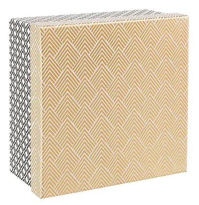 Коробка подарочная "Геометрия" 20*20*9.5, картон - фото 1