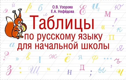 Таблицы по русскому языку для начальной школы - фото 1