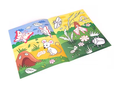 Первые букашки. Книжка-раскраска - фото 2