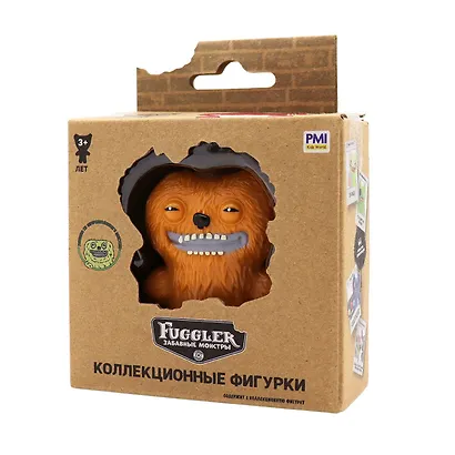 Коллекционная фигурка Fugglers Лохматый добряк (оранжевый) (FG2012-12) - фото 4