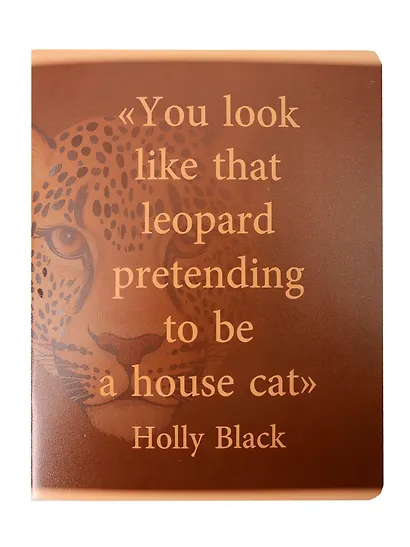 Тетрадь 48 листов в клетку "Леопард" - фото 3