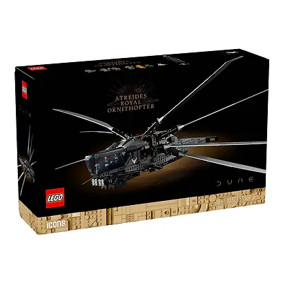 10327 Конструктор LEGO Icons Королевский орнитоптер Дюн Атрейдесов, 1369 деталей, возраст 18+ - фото 12