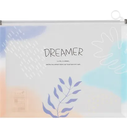 Папка на молнии А4 "Dreamer" с расширением - фото 1