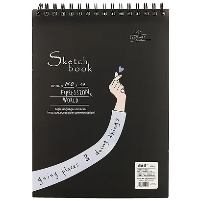 Скетчбук «Жесты», 36 листов, А4 - фото 3