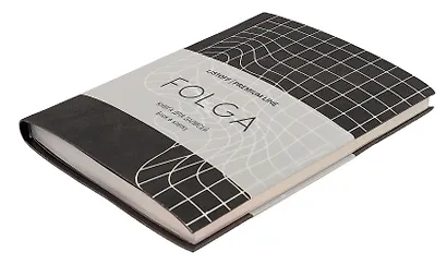 Записная книжка А6 80л кл. "FOLGA. 2" иск.кожа, тиснение серебр.фольгой, ляссе - фото 3