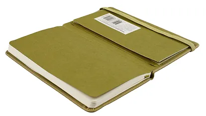 Планинг недат. 64л "Joy Book" оливковый, карманный, иск.кожа 7Б, скругл.углы, тонир.блок, резинка, офсет, ляссе - фото 5