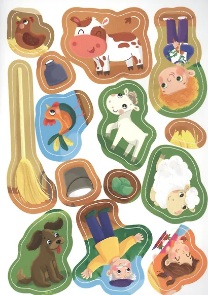 ИГРЫ с наклейками А5. ФЕРМА - фото 2