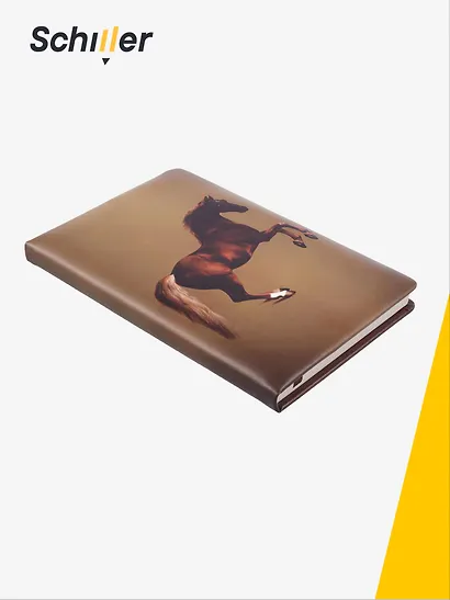 Книга для записей «ART. Стаббс Д. Уистлджекет» А5, 100 листов, нелинованная/в точку, Schiller - фото 2