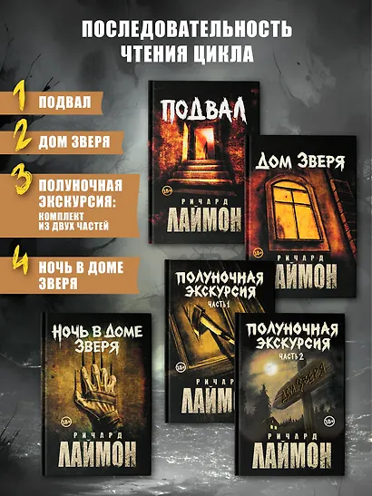 Комплект из 2 книг: Полуночная экскурсия: Часть 1. Часть 2: третий роман цикла Дом Зверя - фото 9
