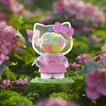 Фигурка коллекционная Mighty Jaxx Sanrio Hello Kitty Series в ассортименте (коробка) (65513) - фото 11