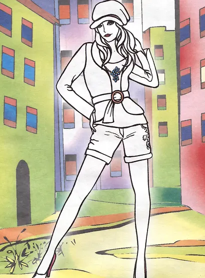 Книжка-раскраска Модницы-2 - фото 4