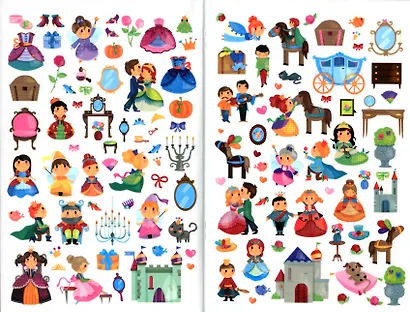 Переводные картинки. Принцессы и рыцари - фото 3