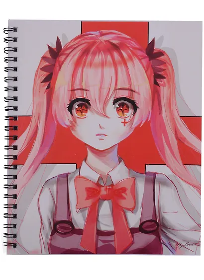 Тетрадь в клетку Listoff, "Девушки аниме", 48 листов, в ассортименте - фото 5