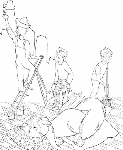 Кот и вот. Книга + раскраска (комплект из 2-х книг) - фото 8