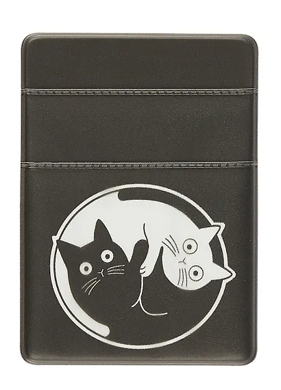 Чехол для карточек на телефон Коты Инь-Ян (ЧТ2024-13) - фото 2