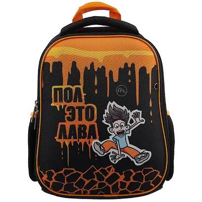 Рюкзак "Влад А4" 1отд., корпусный, 35*27*13см, EVA материал, нагрудн.стяжка, светоотражатели, 2 кармана и 1 потайной на спинке - фото 1