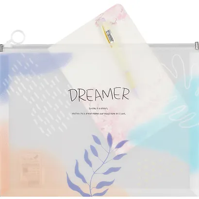 Папка на молнии А4 "Dreamer" с расширением - фото 2