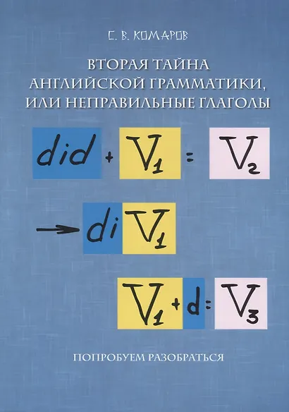 Вторая тайна английской грамматики, или неправильные глаголы - фото 1
