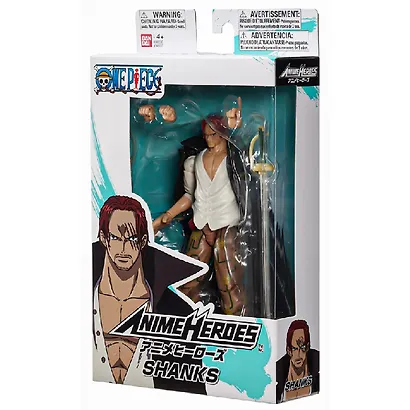 Экшн-фигурка Bandai Ван Пис Шанкс (17см) (67774) - фото 11