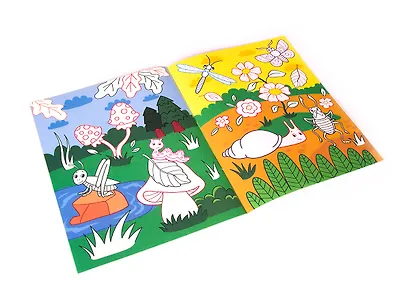 Первые букашки. Книжка-раскраска - фото 3