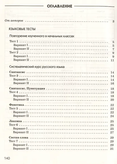 Русский язык. 5 класс. Тесты к УМК под редакцией М.М. Разумовской - фото 2