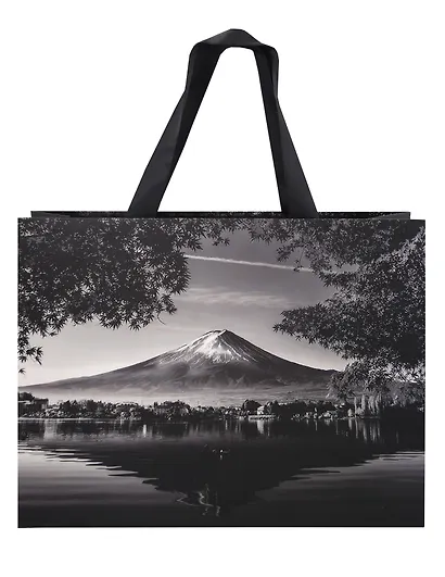 Пакет А4 28*36*11 "ART. Digital art. Гора Фудзияма", Schiller - фото 2