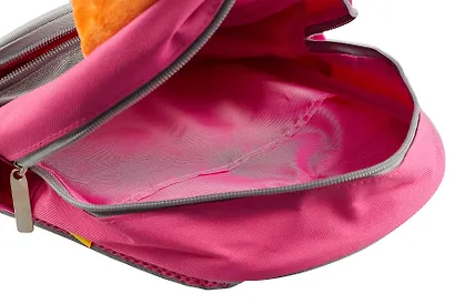 Рюкзак 1 отделение "Лисичка" 29*25*11, розовый, мягкий, Каляка-Маляка - фото 5