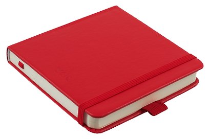 Скетчбук 12*12 80л "Yoi" красный, 140г/м2, слоновая кость, тв.обл., Yoi - фото 6