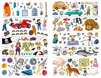 Переводные картинки. Для мальчиков - фото 7