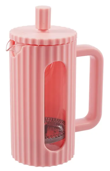 Френч-пресс розовый (350мл) (S8111031) - фото 2