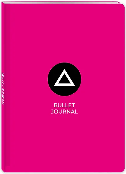 Блокнот. Bullet journal (треугольник) (по мотивам сериала "Игра в кальмара") (формат А4, мягкая обложка, круглые углы) - фото 2