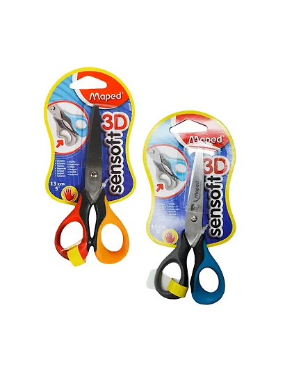 Ножницы для левшей "Sensoft" 3D, 13 см - фото 2