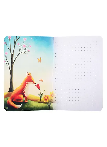 Записная книжка А6 32л тчк. "Мой маленький принц" карт.обл., мат.ламинация, выб.лак, дизайнерск.блок, ассорти - фото 3