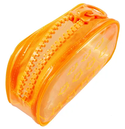 Пенал-косметичка "Kitty" с большой молнией, неон, ассорти - фото 5